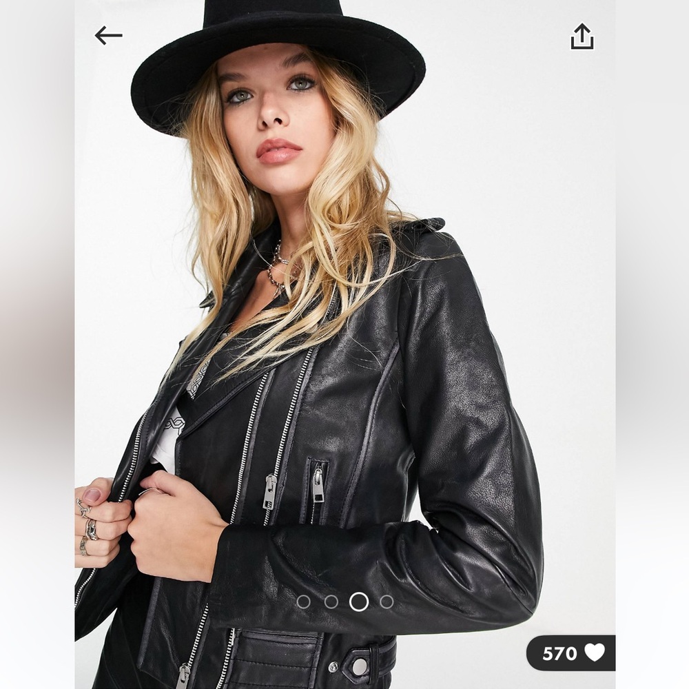 Barney’s Original leather jacket